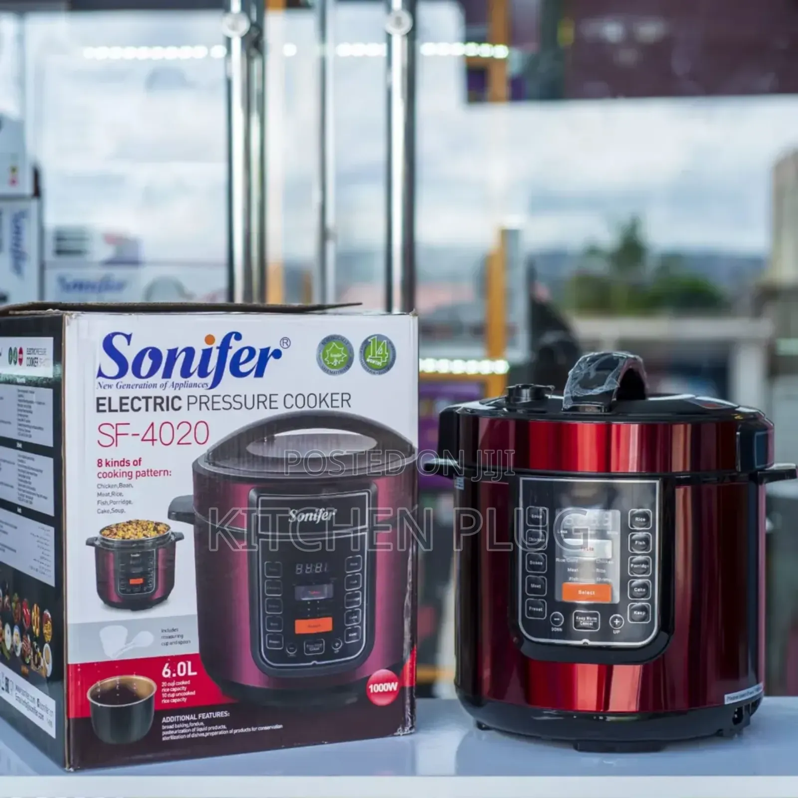 Sonifer Sf-4020 Electric Pressure Cooker.