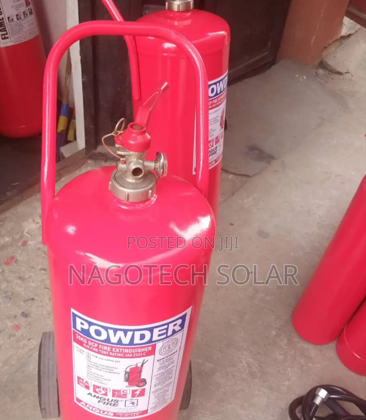 25kg DCP Fire Extinguisher