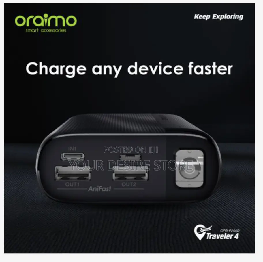 Oraimo Traveler 4 20000mah 10.5w Power Bank