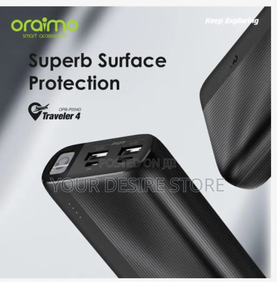 Oraimo Traveler 4 20000mah 10.5w Power Bank