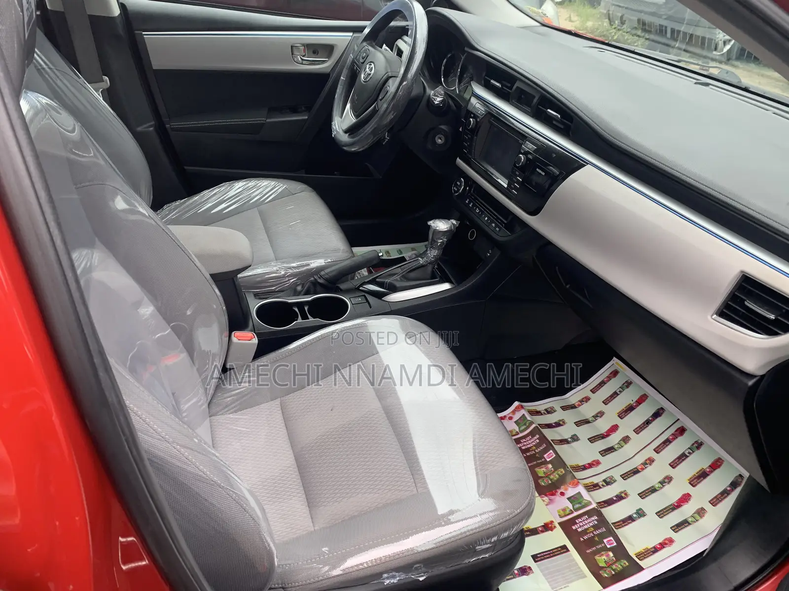 Toyota Corolla LE 4dr Sedan (1.8L 4cyl CVT) 2015 Red