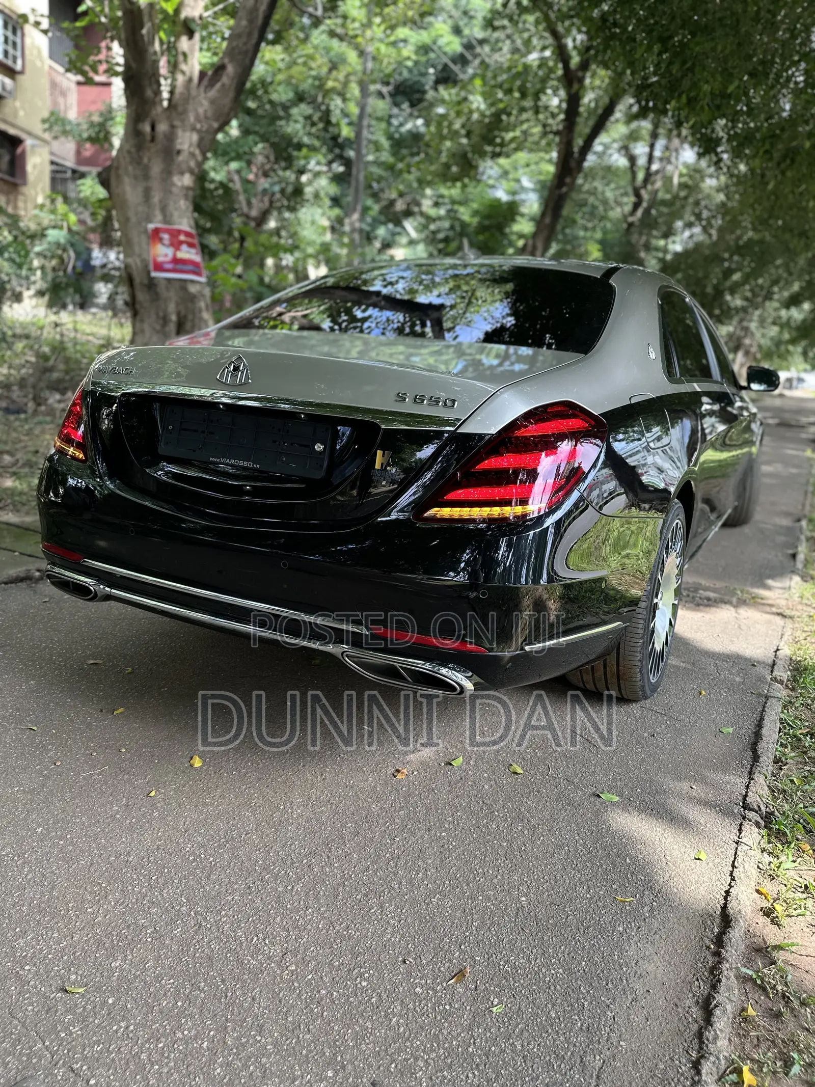 Mercedes-Benz S-Class Maybach S 650 (X222) 2020 Brown