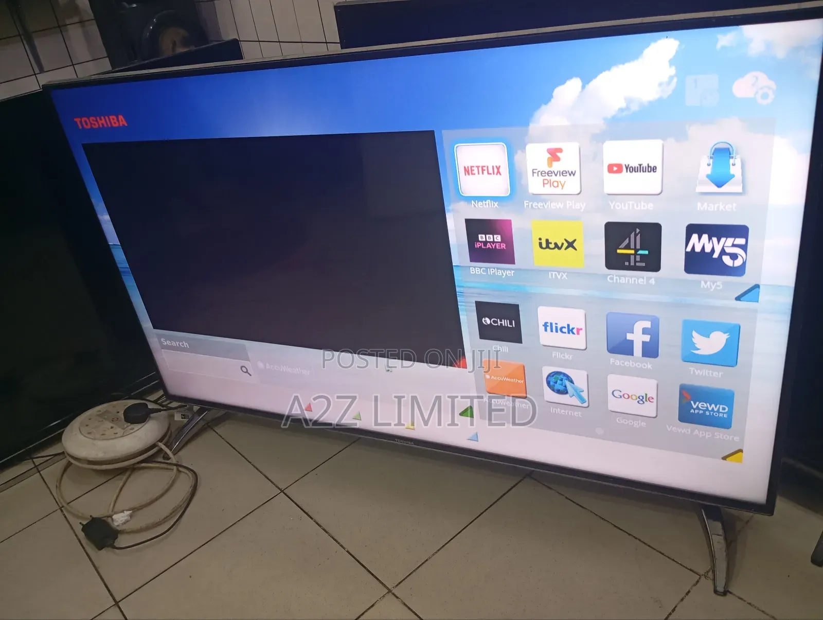 50inch Frameless Toshiba Smart Tv