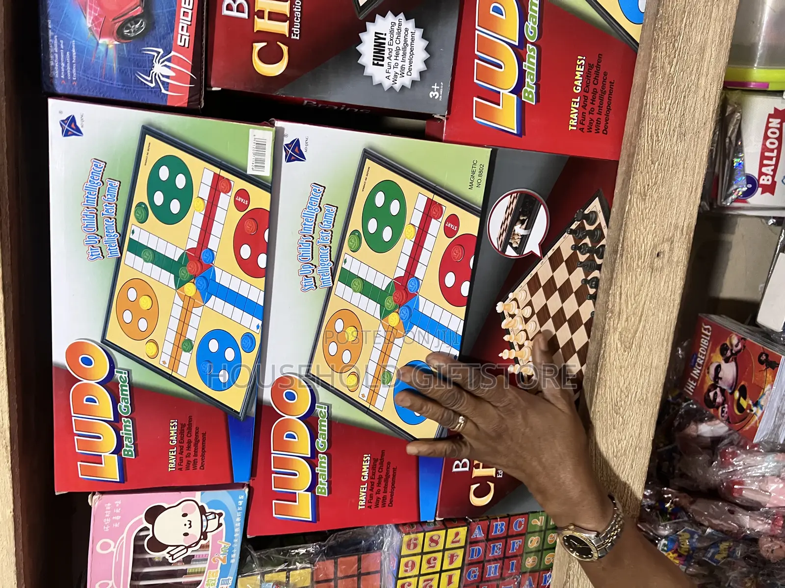 Foldable Magnetic Ludo Game Board