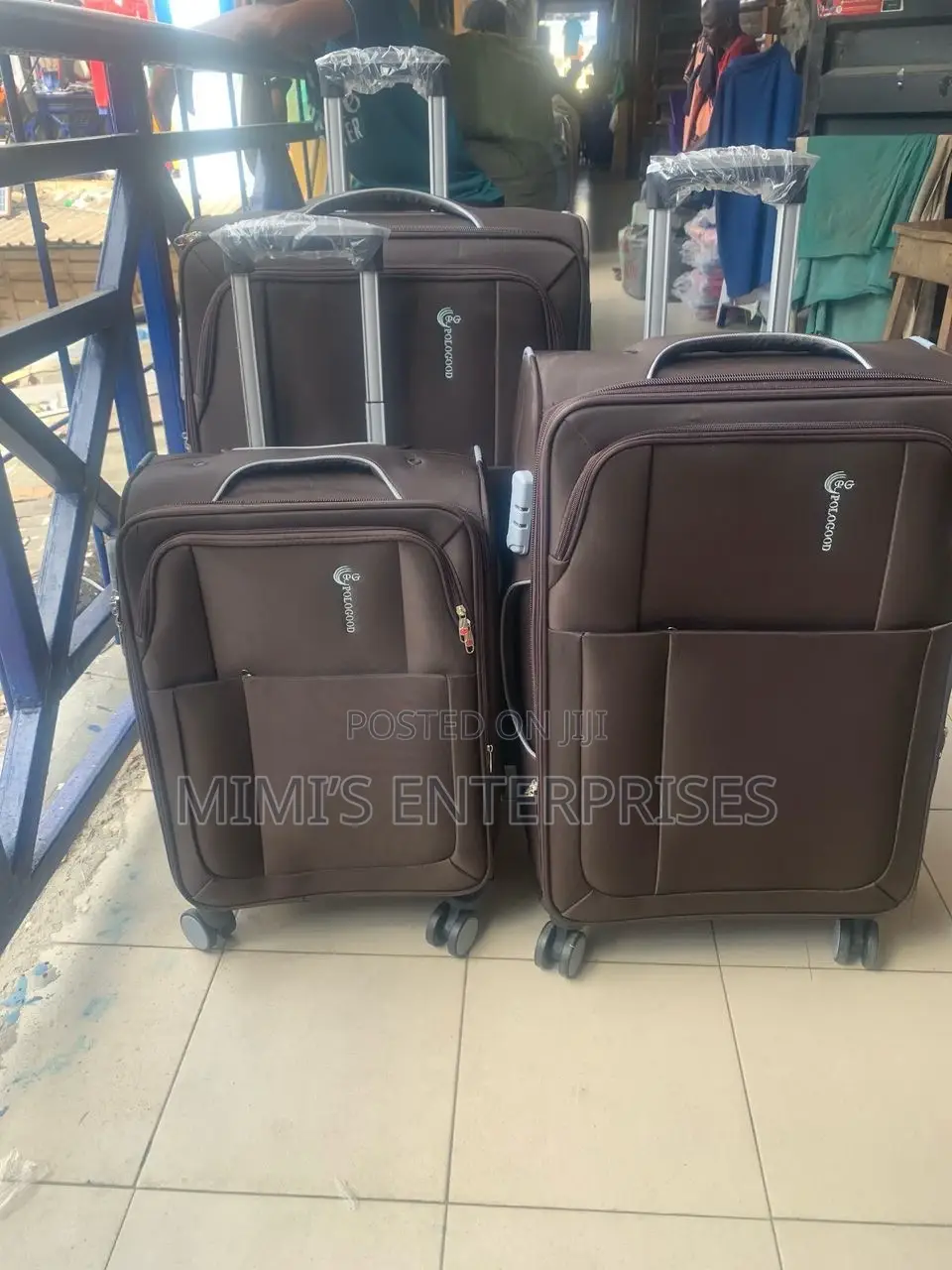Pologood Luggage Set Fabric