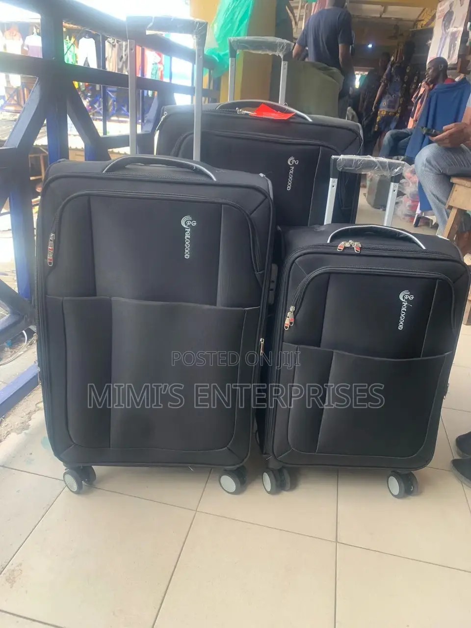 Pologood Luggage Set Fabric
