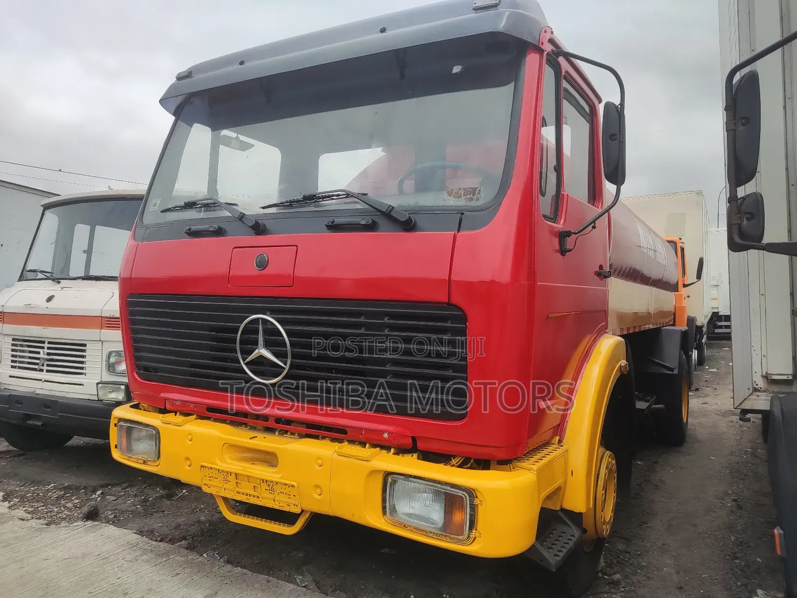 Water Tanker Red