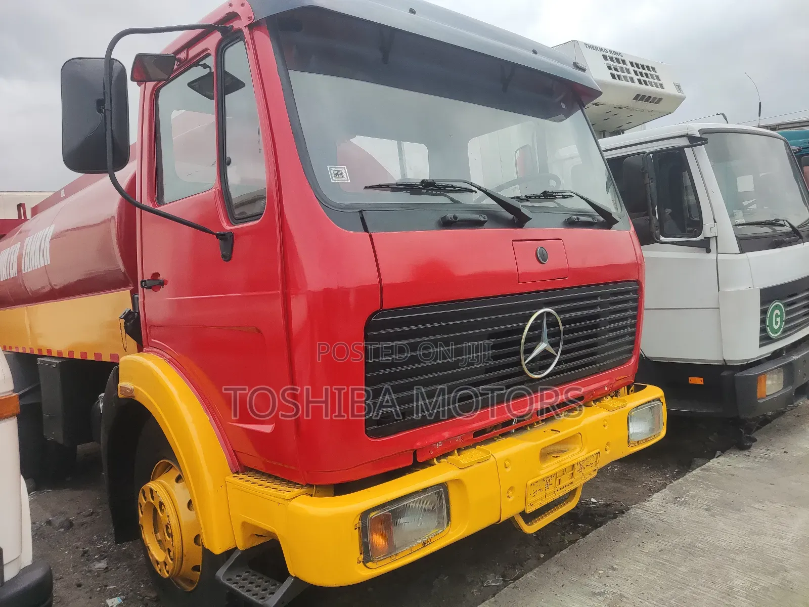 Water Tanker Red
