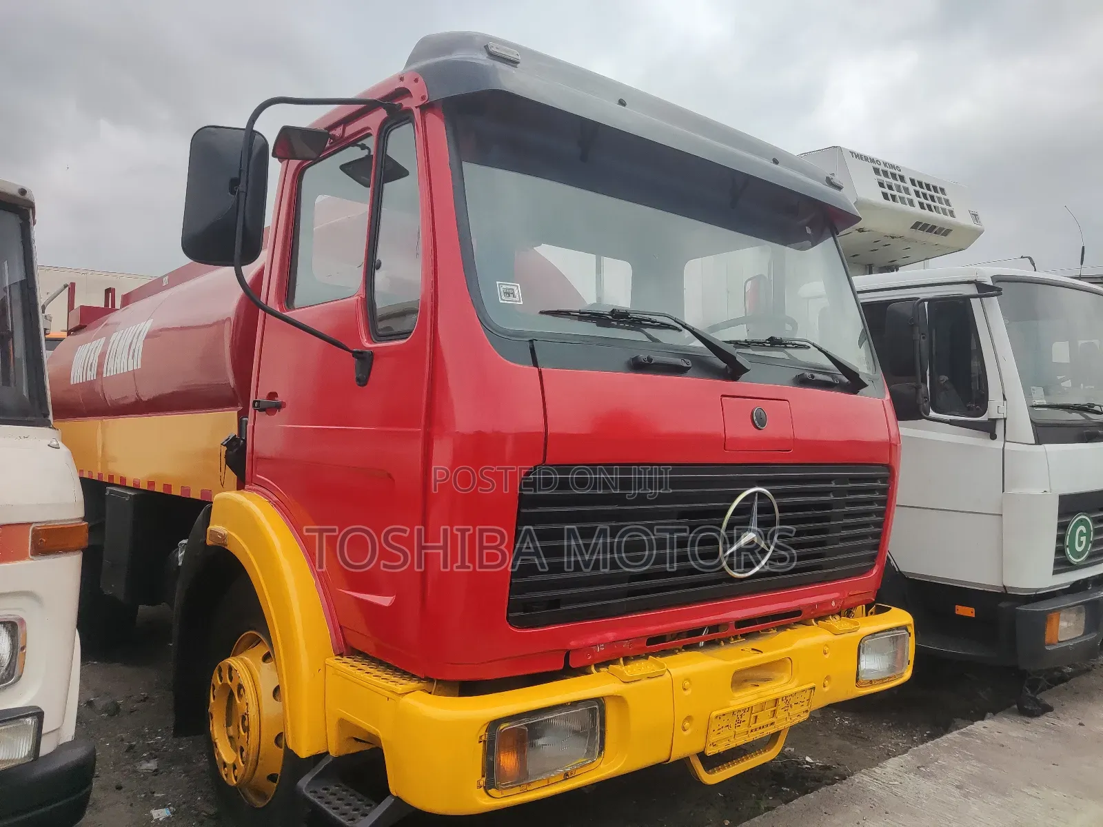 Water Tanker Red