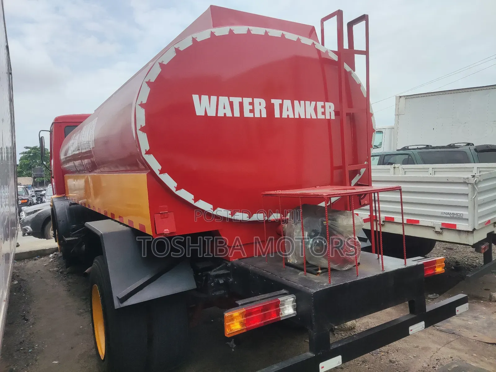 Water Tanker Red