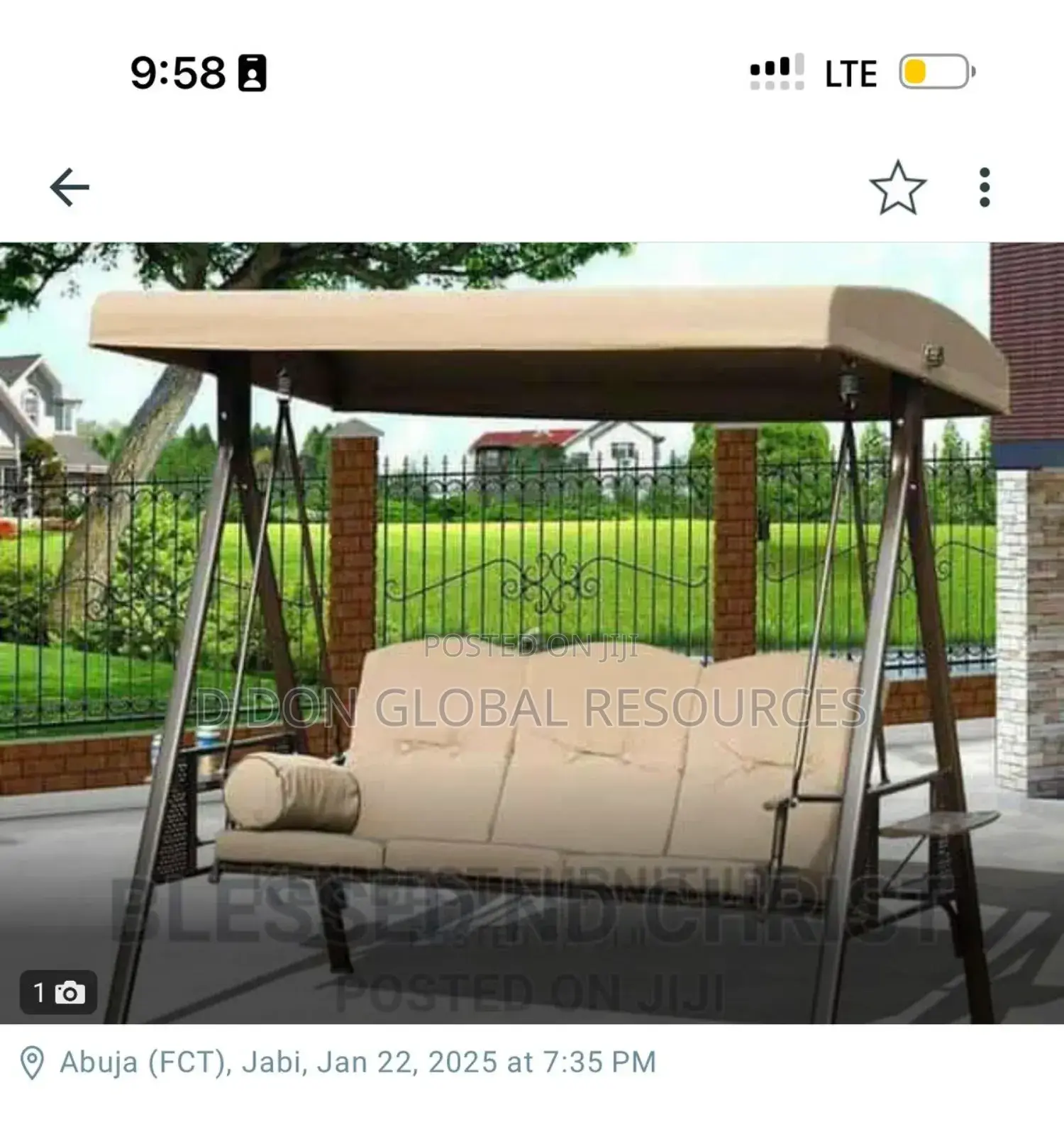 Swing Chair by Three