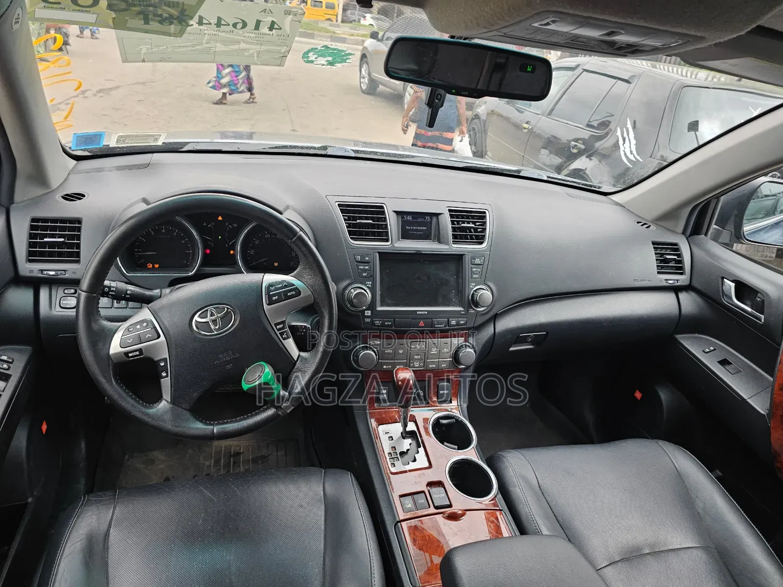 Toyota Highlander Limited 3.5l 4WD 2013 Blue