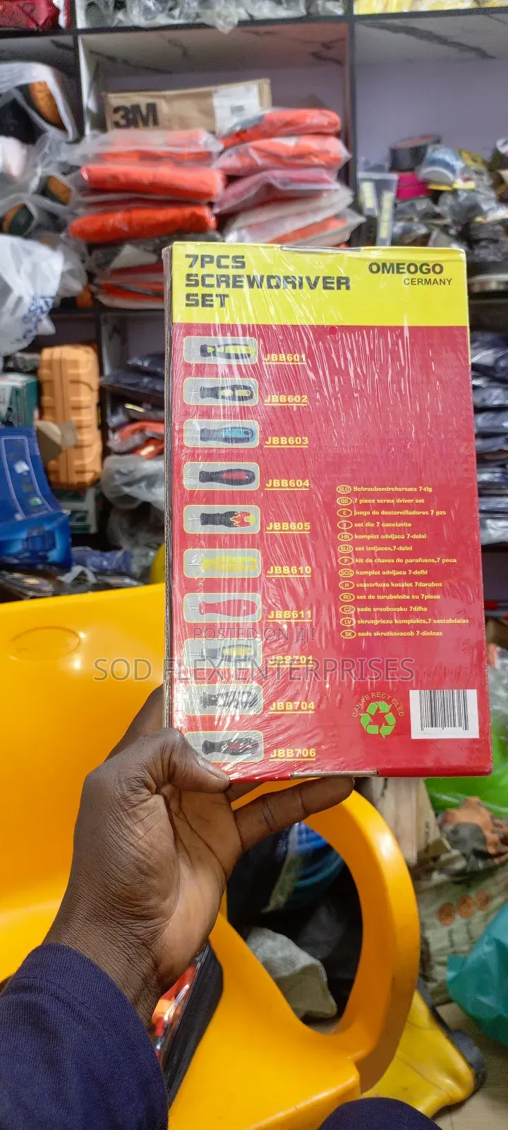 7 Pieces Set Of Electrical Screw Driver