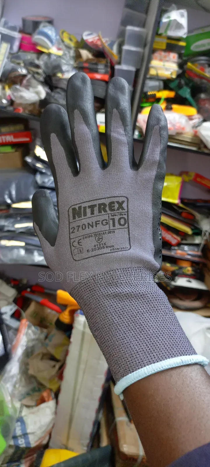 Nitrex Industrial Anti Cut 🔪Safety Hand Gloves🧤