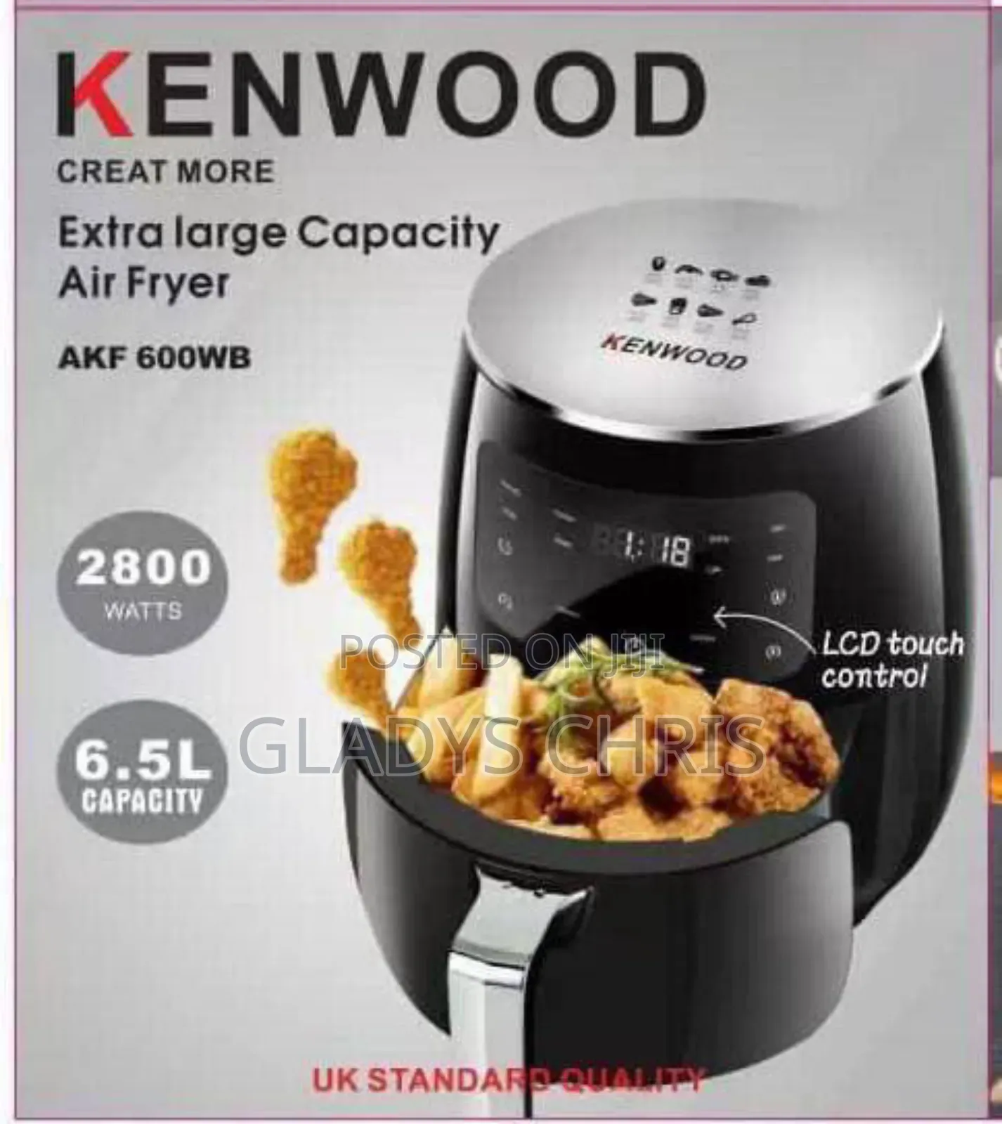 Kenwood 6.5 Liters Air Fryer