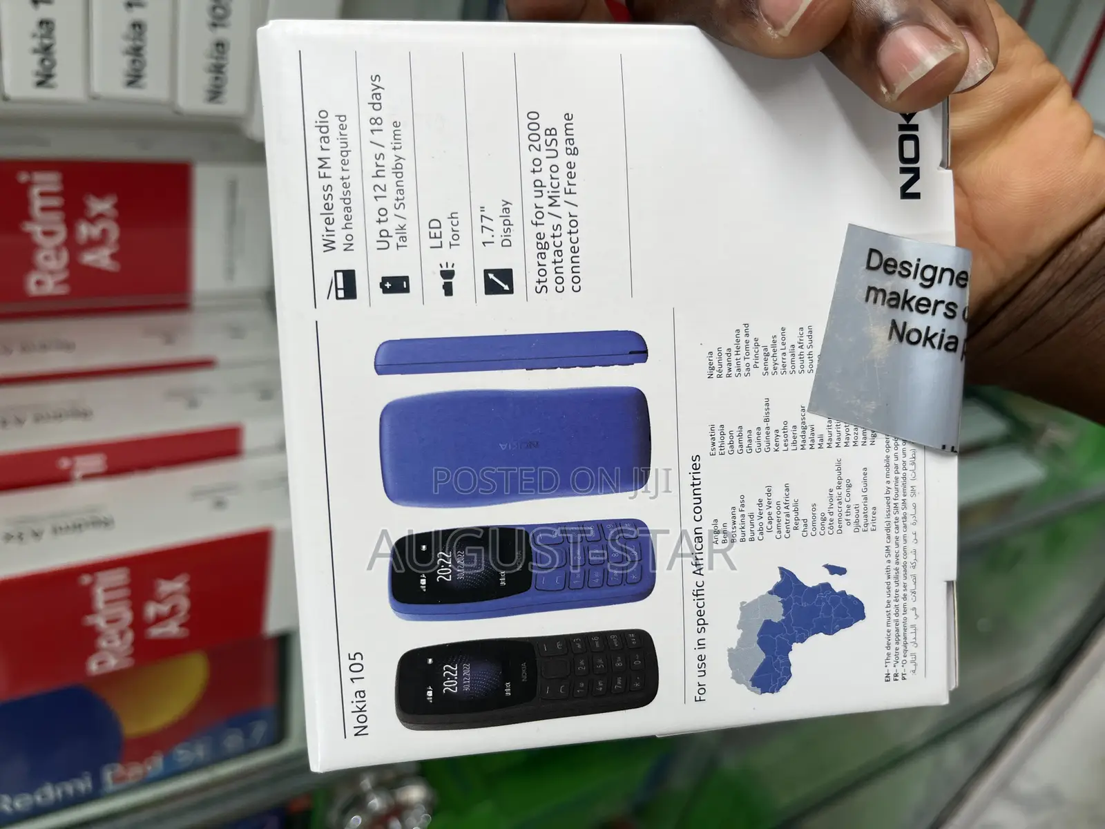 New Nokia 105 Black
