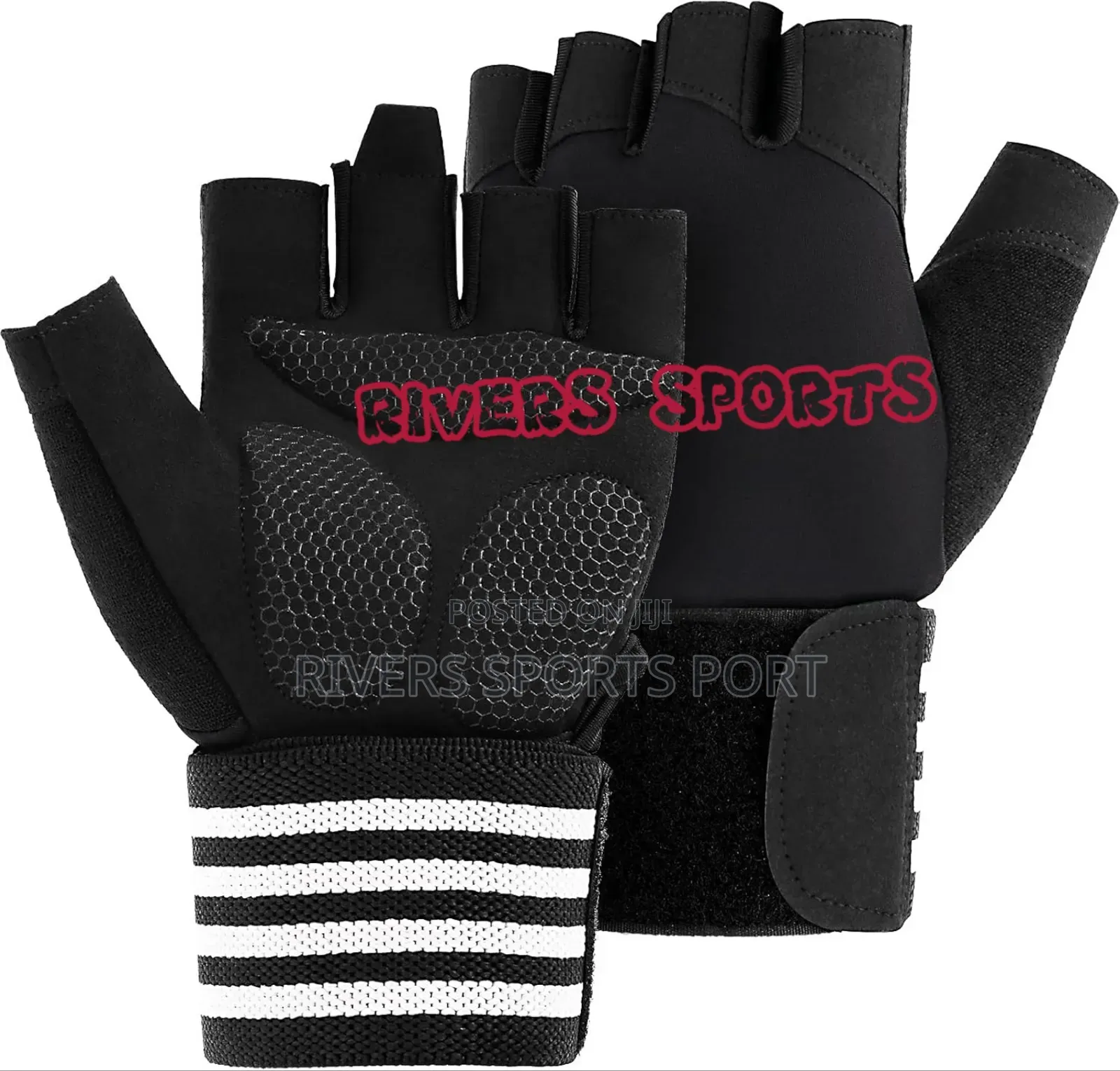 Ventilated Weight Lifting Gloves With Integrated Wrist Wraps