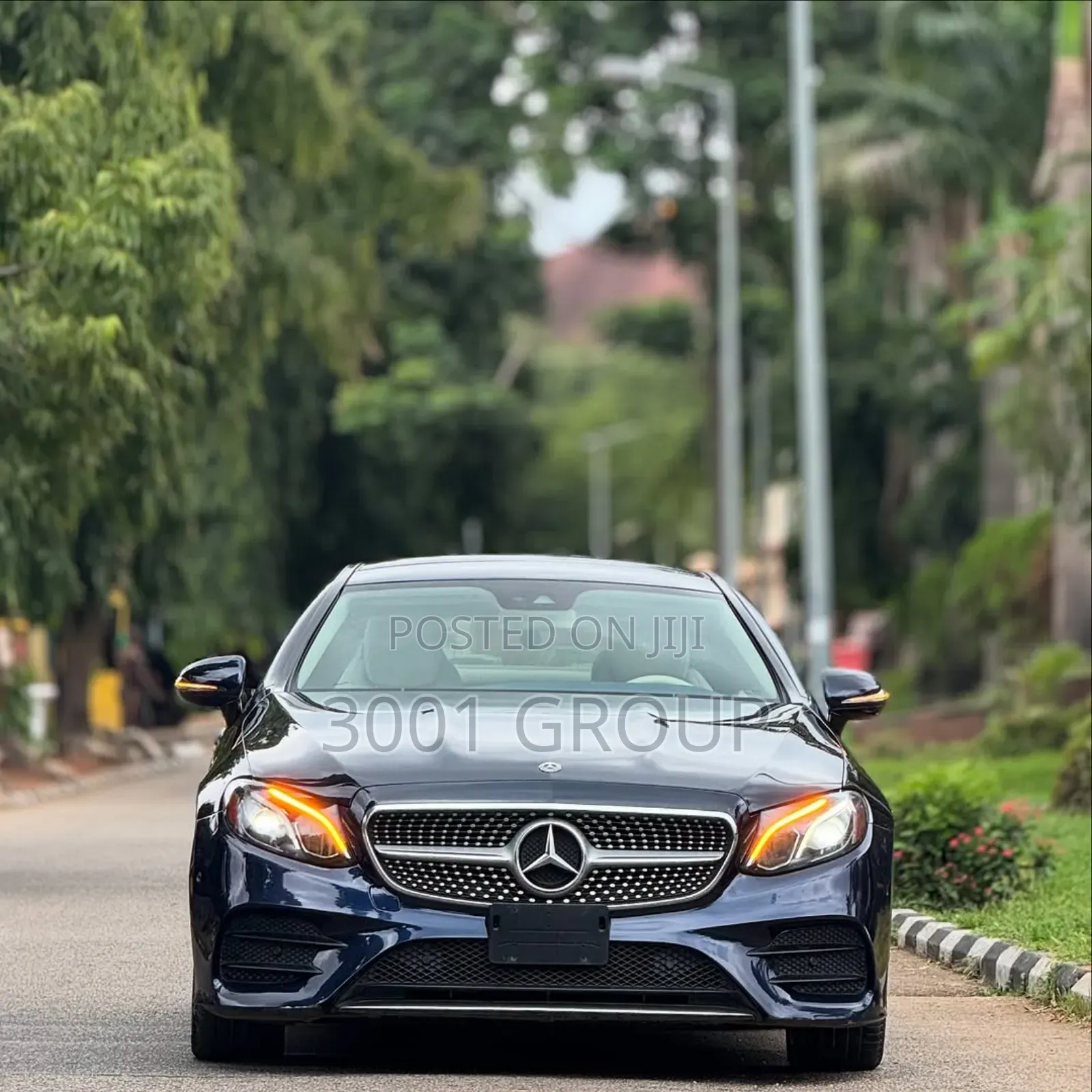 Mercedes-Benz E400 2018 Blue