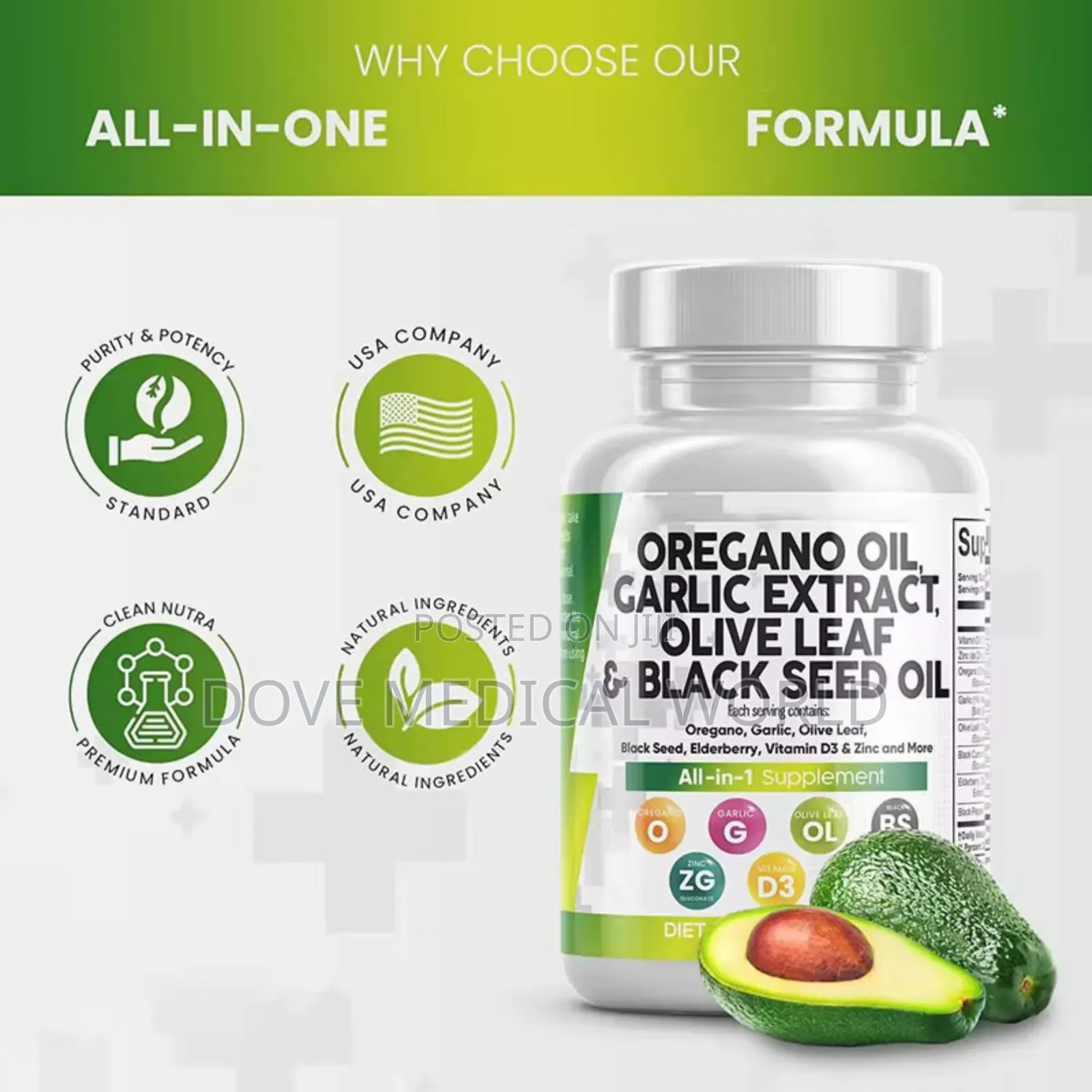 Oregano Oil Blend Capsule