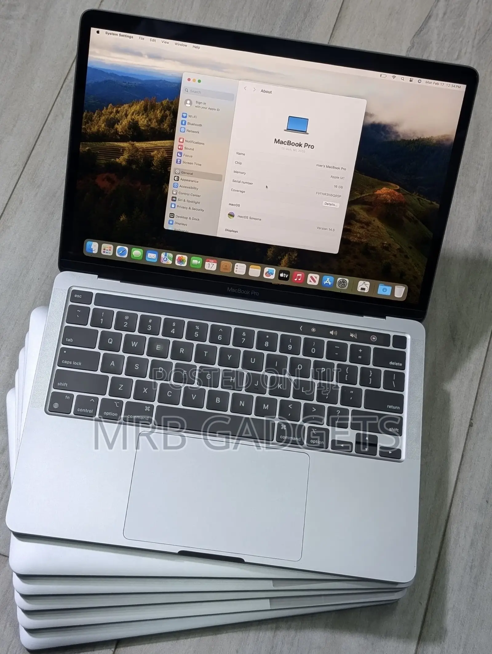Laptop Apple MacBook Pro 2020 16GB Intel Core i5 SSD 512GB