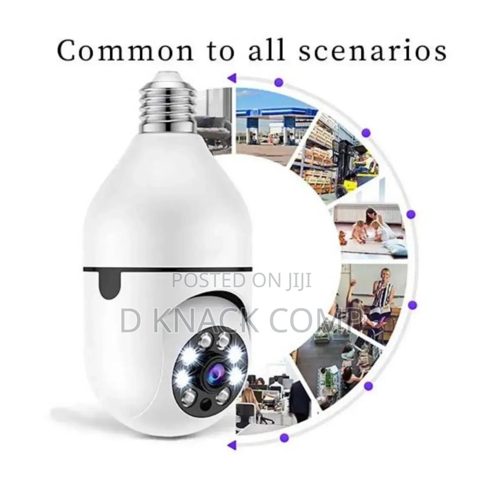 360° Intelligent Wireless Hdnight Vision Surveillance Camera