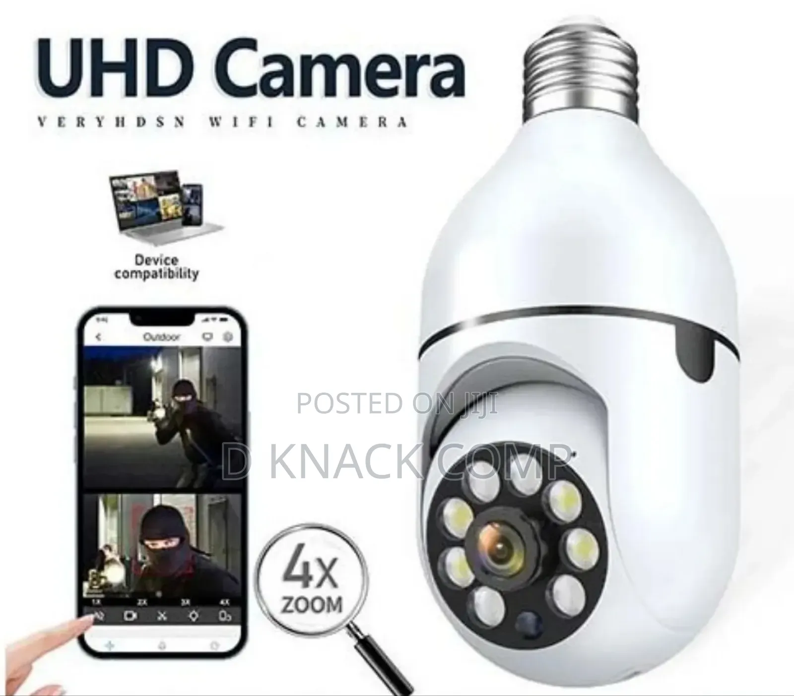 360° Intelligent Wireless Hdnight Vision Surveillance Camera