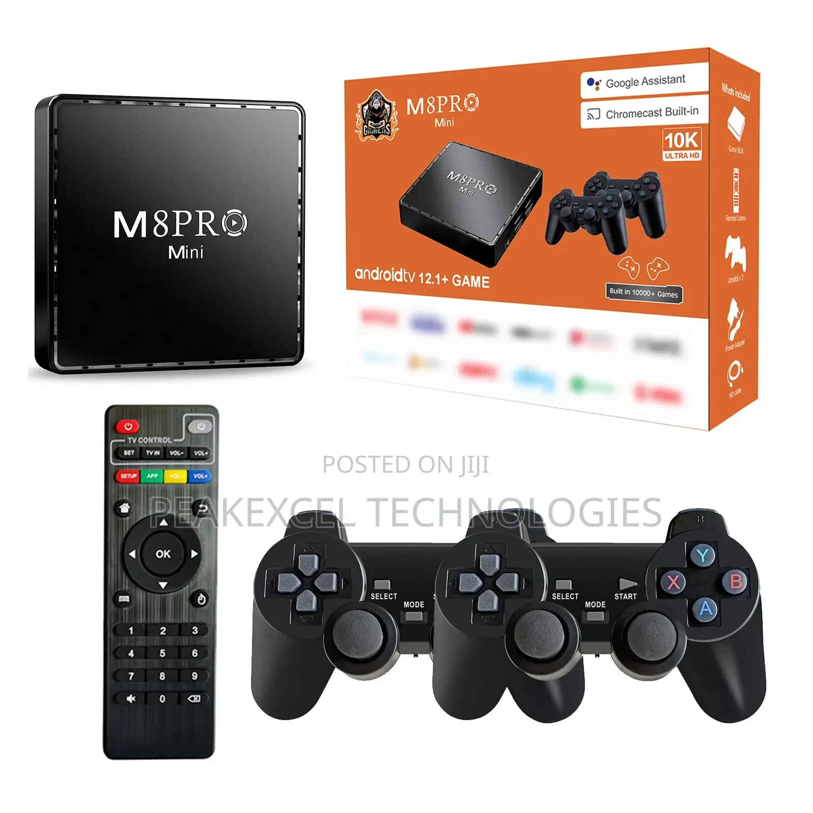 M8 Pro Mini Game Box 64g - Dual System