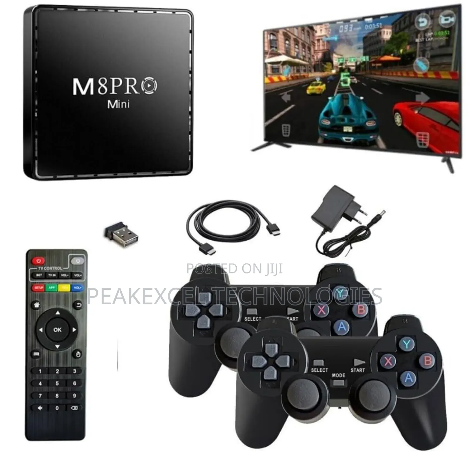 M8 Pro Mini Game Box 64g - Dual System