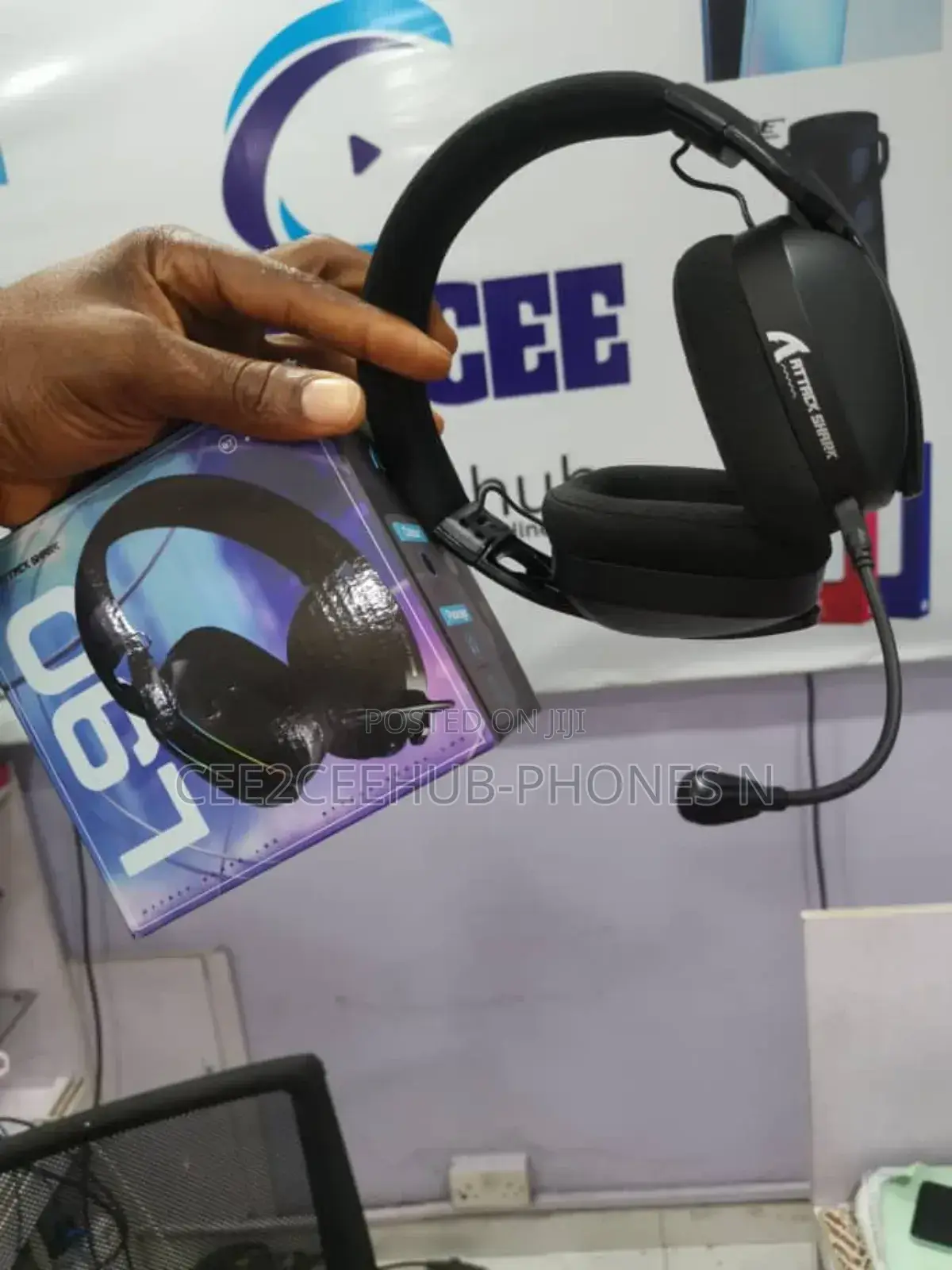 Attack Shark Gaming Wired/ Wireless Headset With Mic