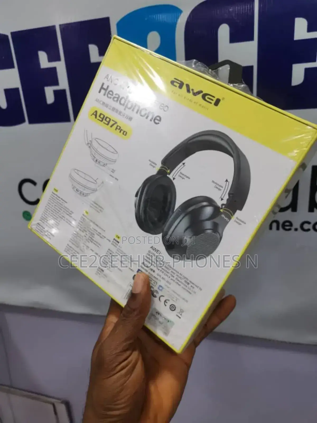 Awei A997 Pro Anc Wireless Stereo Headset