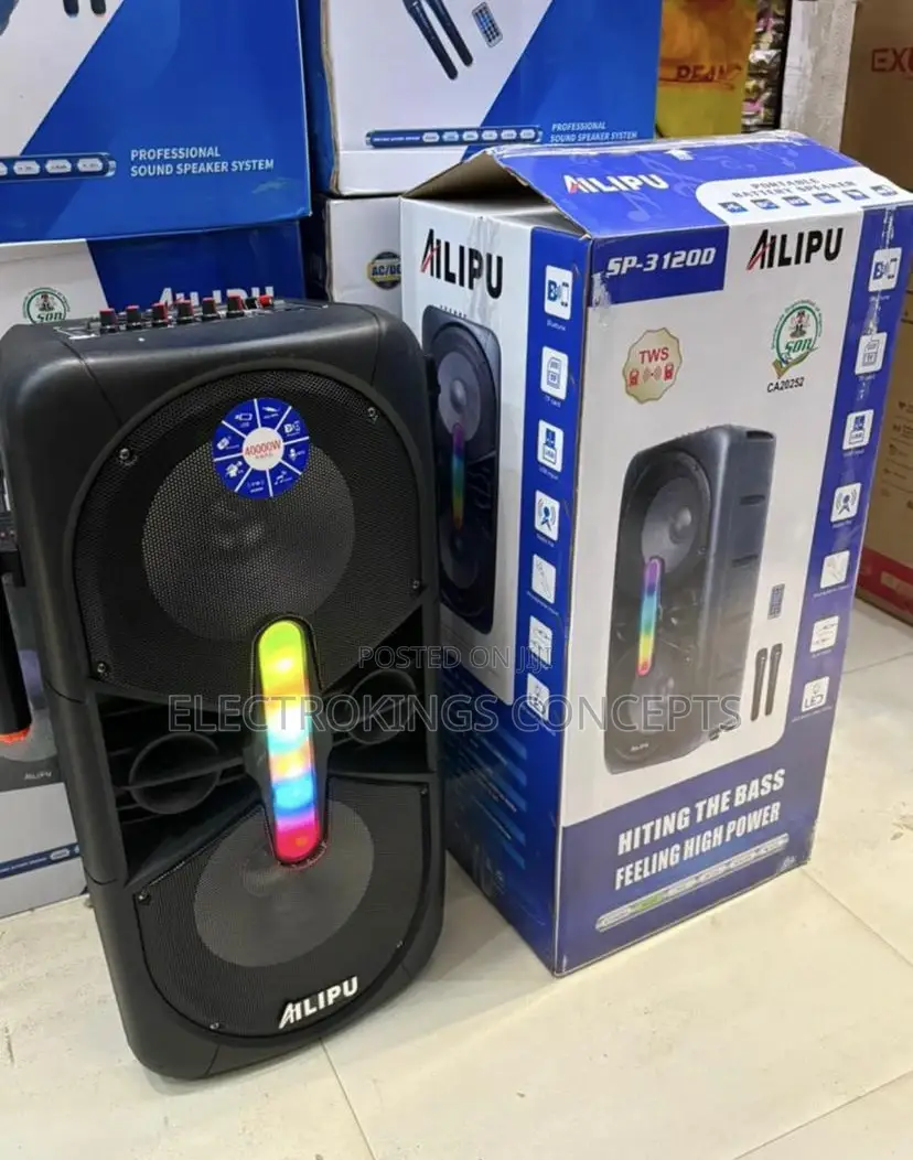Original Sp3120d Ailipu Public Addres System With Microphone