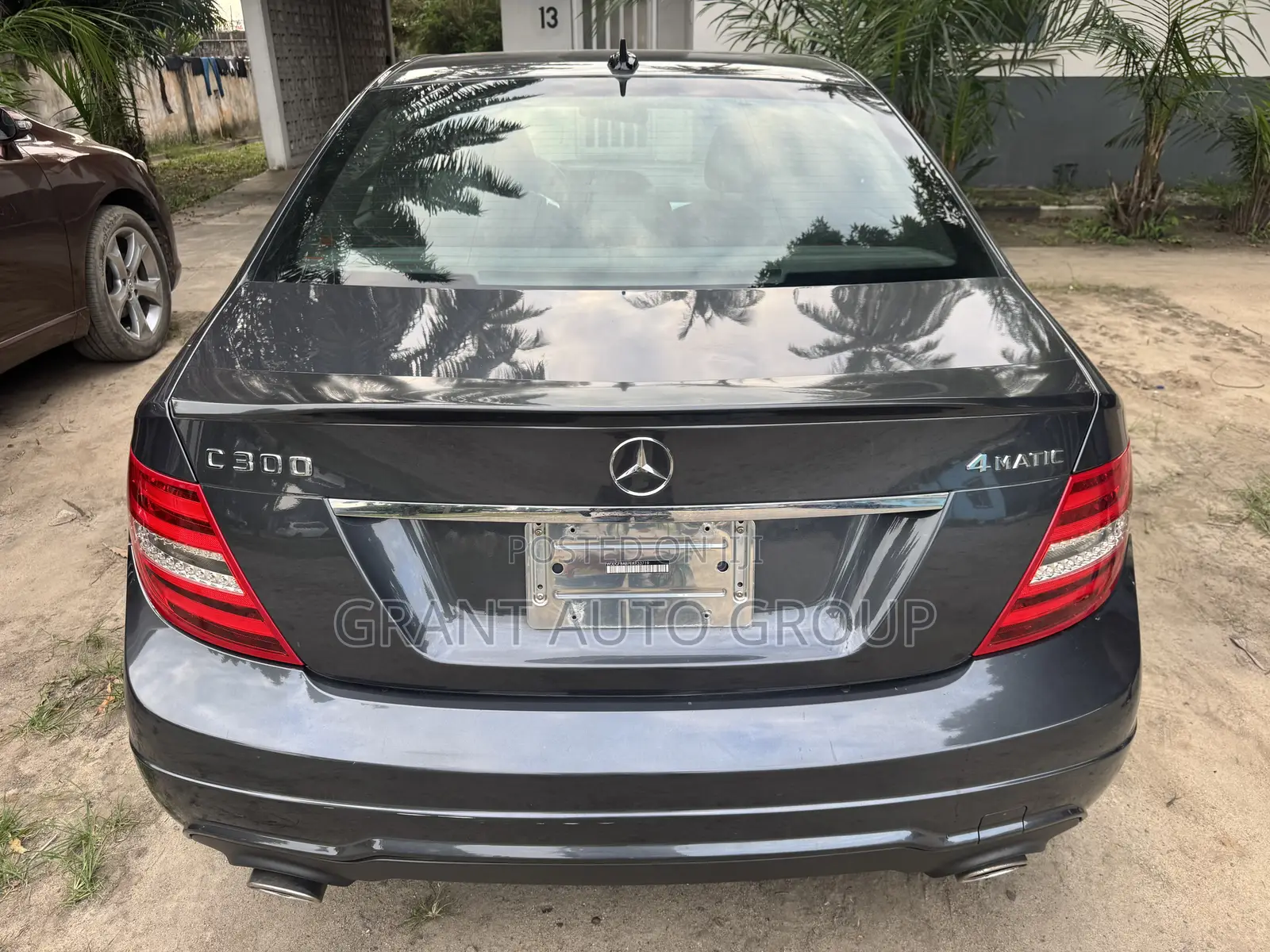 Mercedes-Benz C300 Luxury 4Matic Sedan AWD (3.5L 6cyl 7A) 2014 Gray
