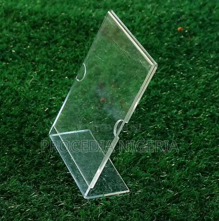 Table Card Display Advertisement Rack for Hotel Bank