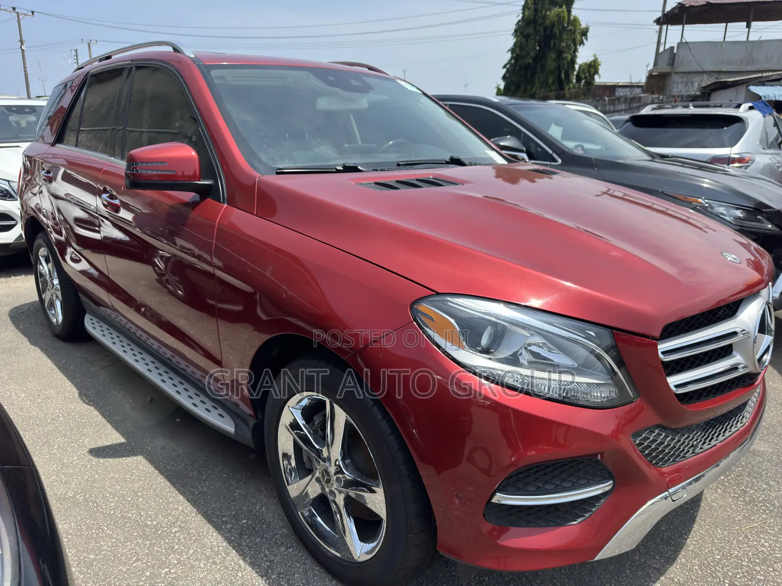 Mercedes-Benz GLE-Class GLE 350d 4MATIC 2018 Red