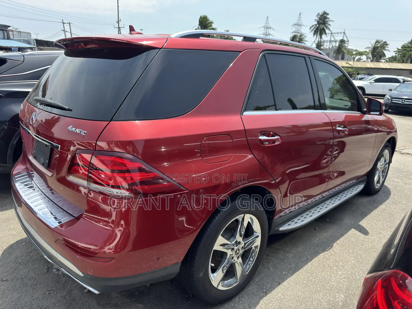 Mercedes-Benz GLE-Class GLE 350d 4MATIC 2018 Red