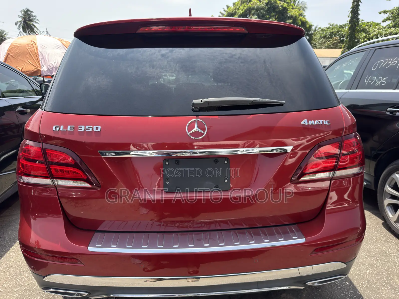 Mercedes-Benz GLE-Class GLE 350d 4MATIC 2018 Red
