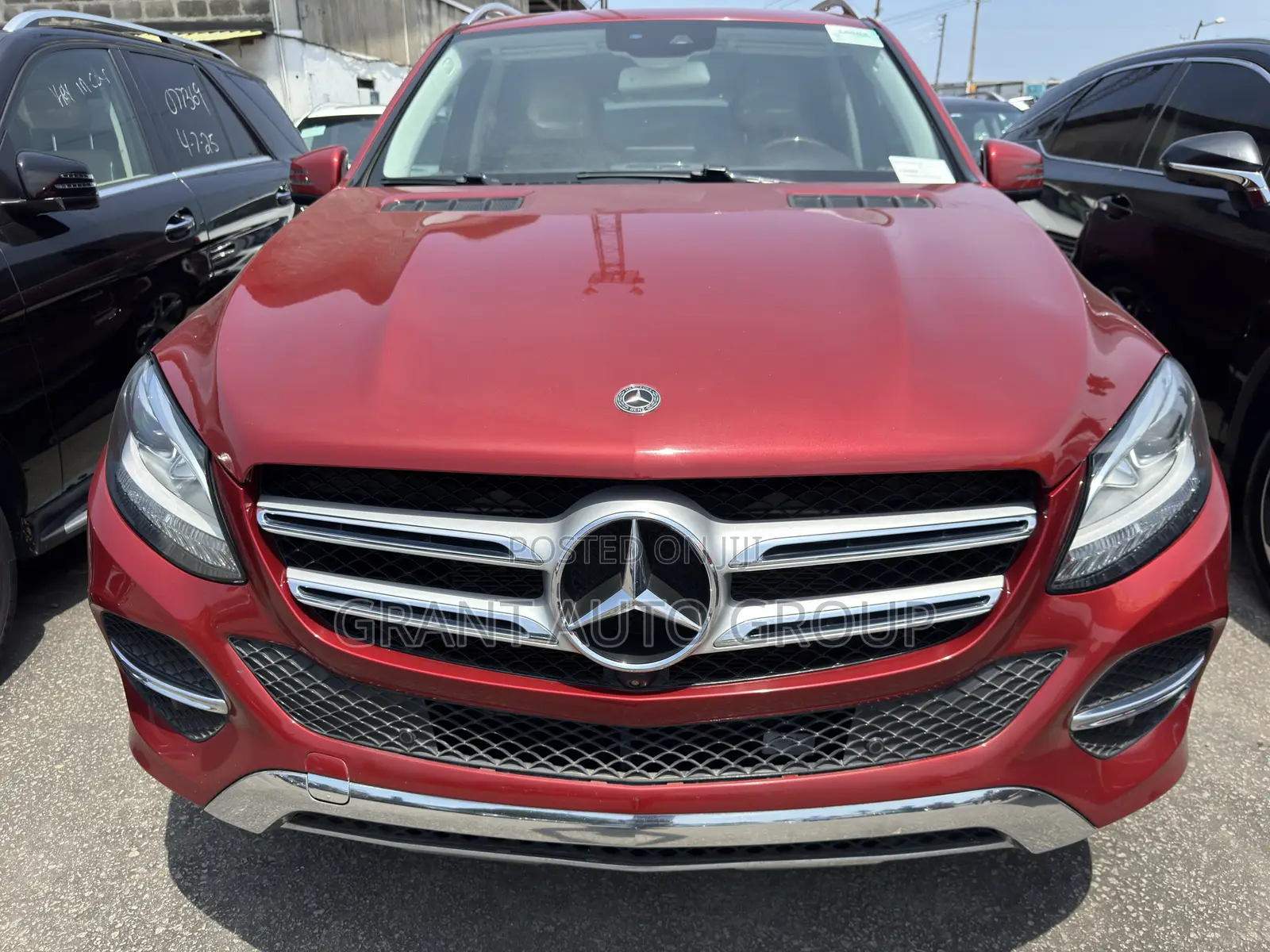 Mercedes-Benz GLE-Class GLE 350d 4MATIC 2018 Red