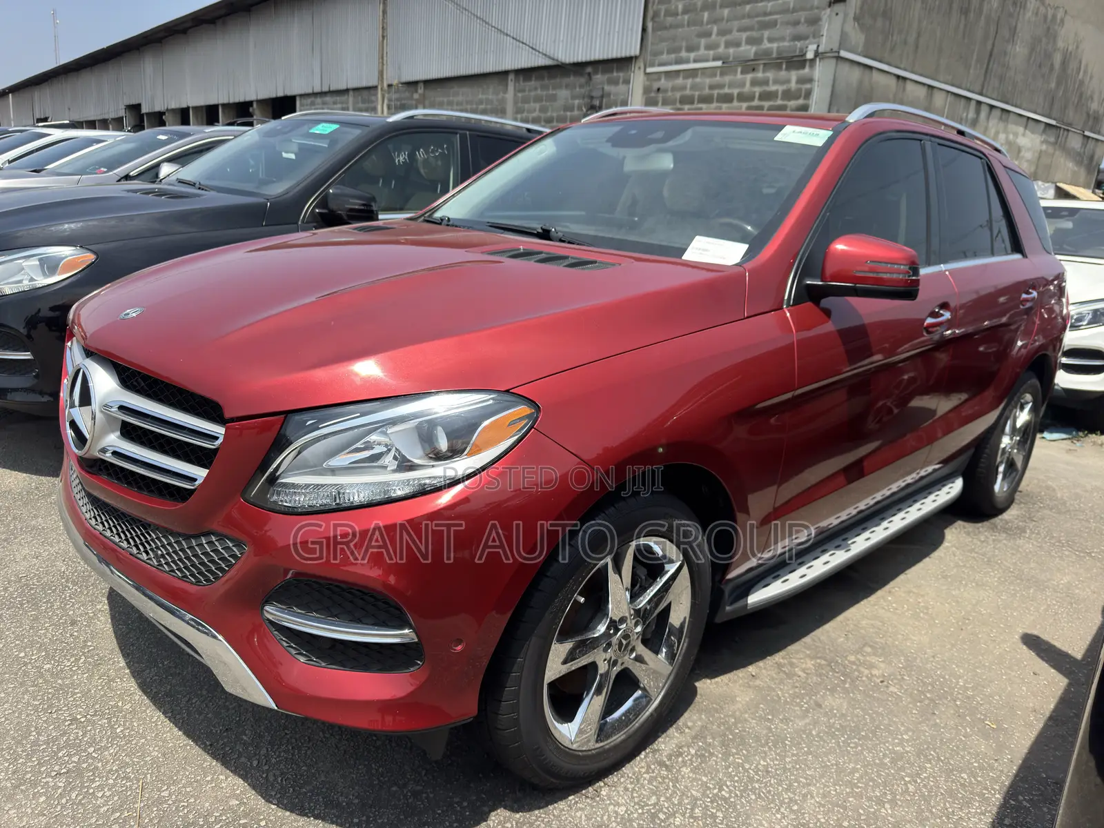 Mercedes-Benz GLE-Class GLE 350d 4MATIC 2018 Red