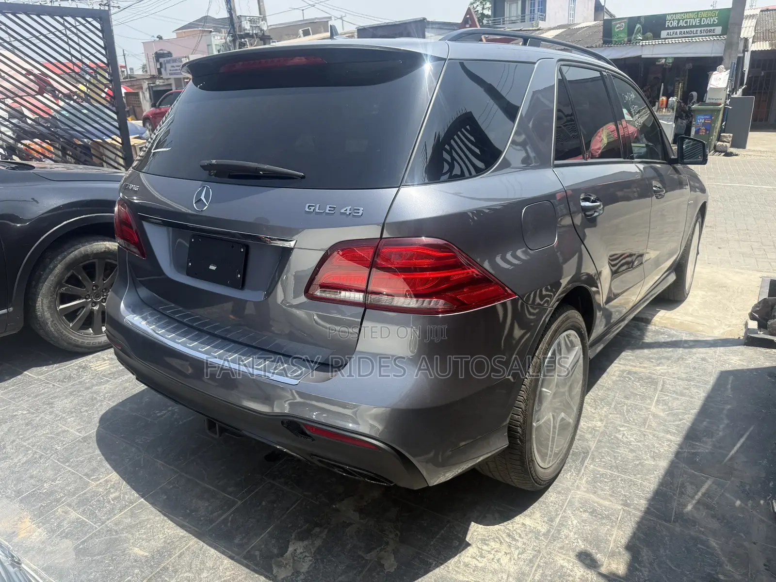 Mercedes-Benz GLE-Class AMG GLE 43 4MATIC 2017 Gray