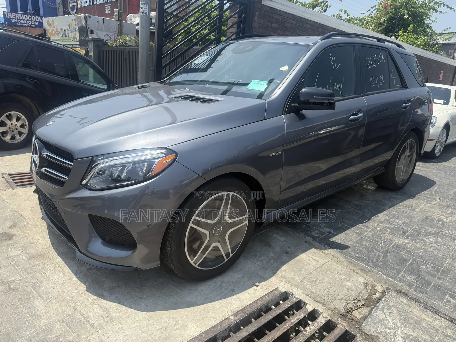 Mercedes-Benz GLE-Class AMG GLE 43 4MATIC 2017 Gray