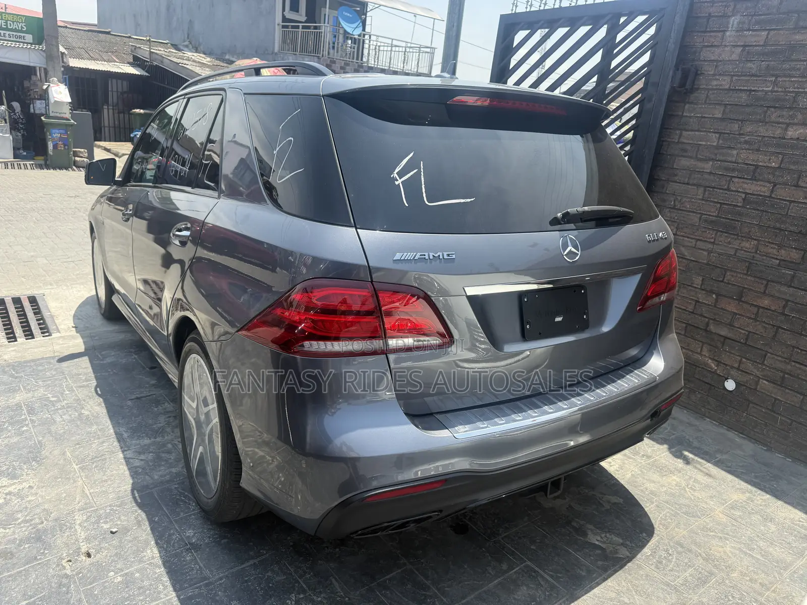 Mercedes-Benz GLE-Class AMG GLE 43 4MATIC 2017 Gray