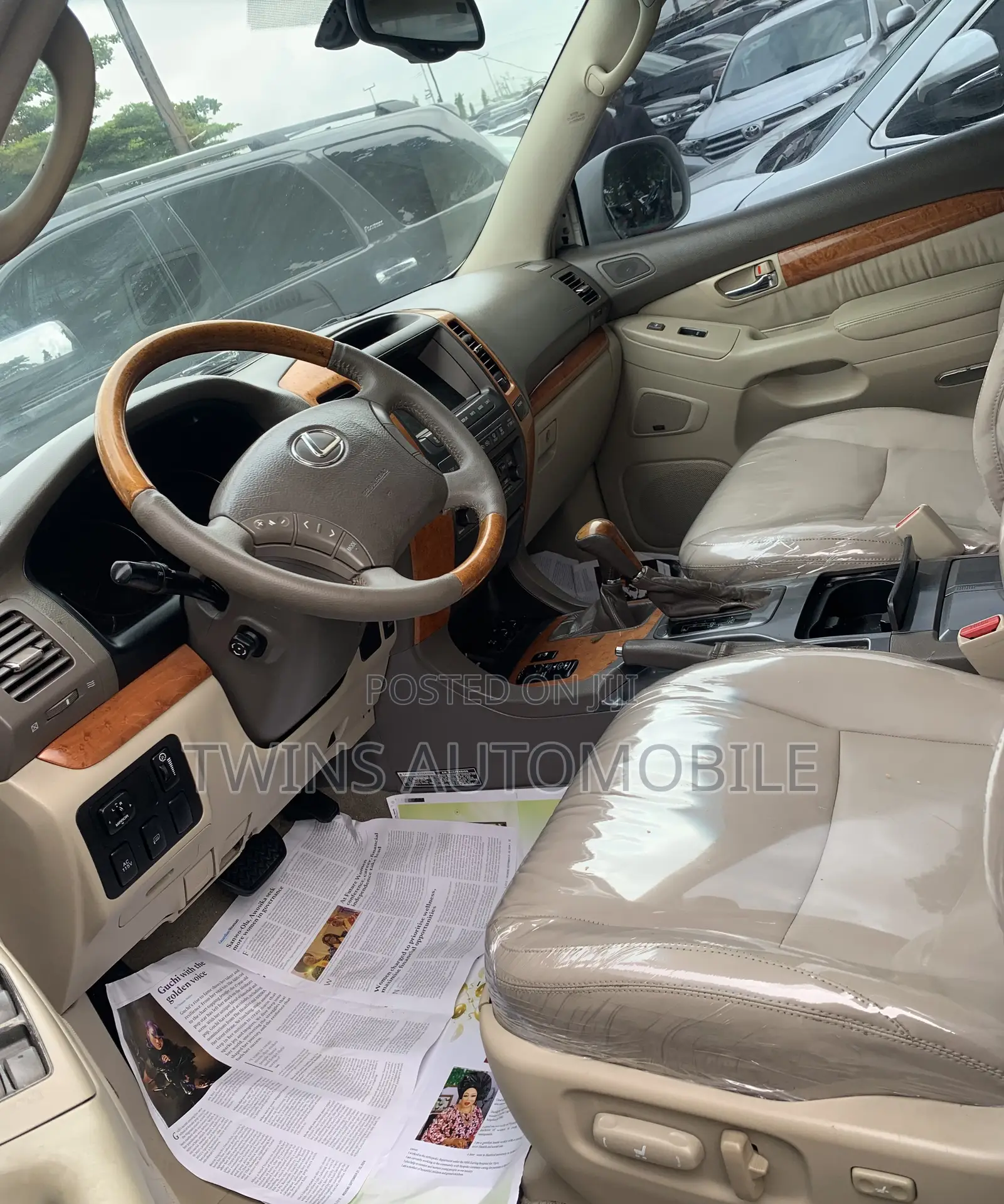 Lexus GX 470 Sport Utility 2006 White