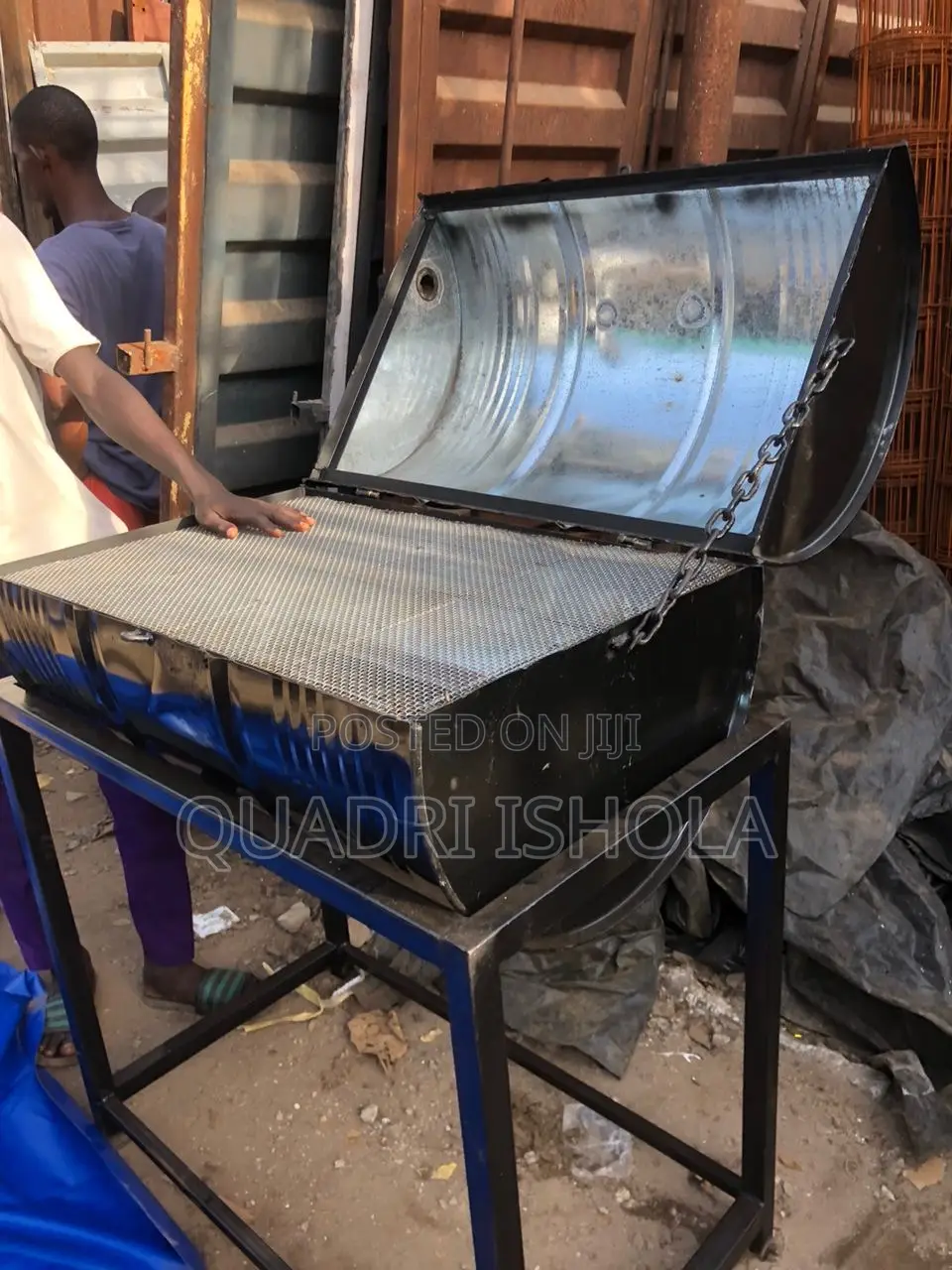 Barbecue Grill Stand Big