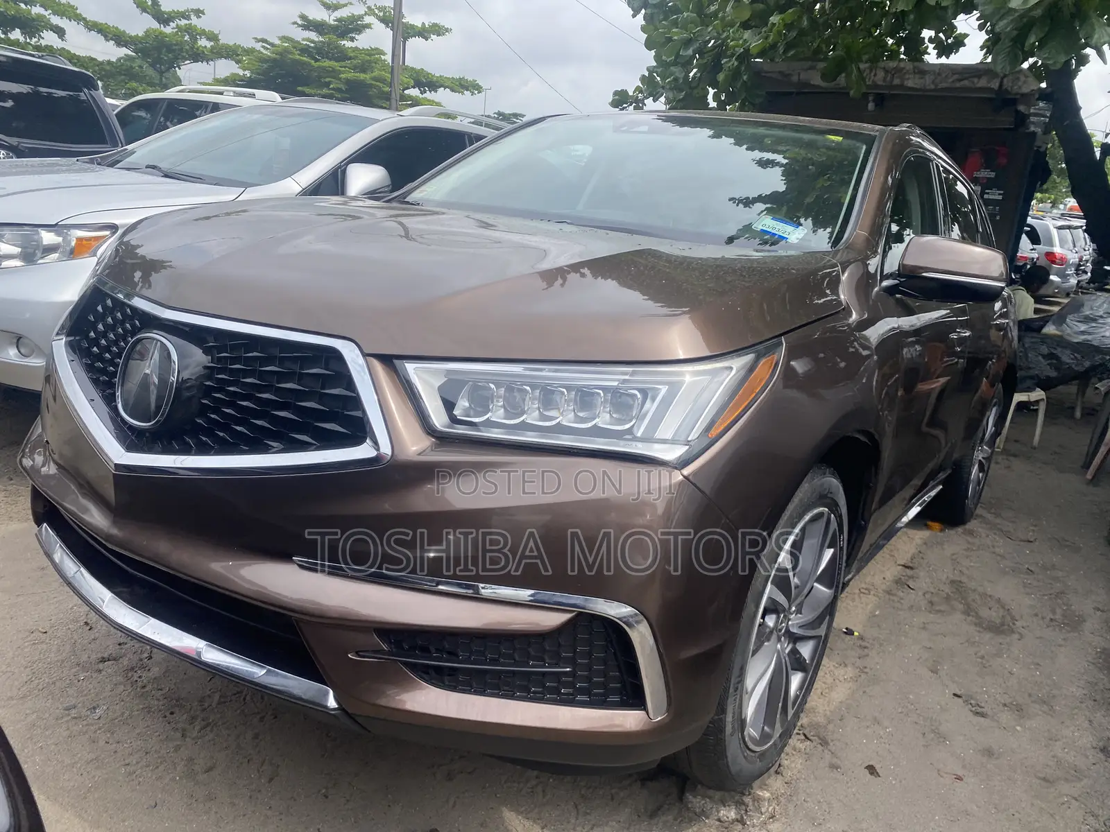 Acura MDX Advance & Ent. Pkgs FWD 2019 Beige