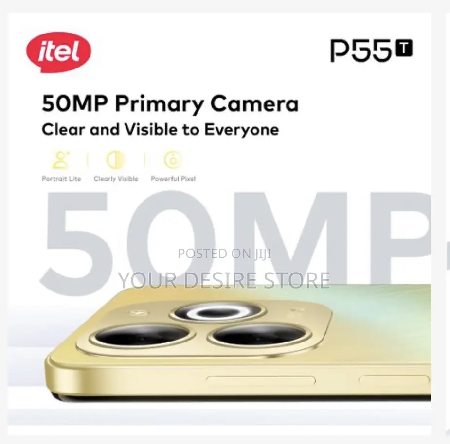 New Itel P55 128 GB Gold