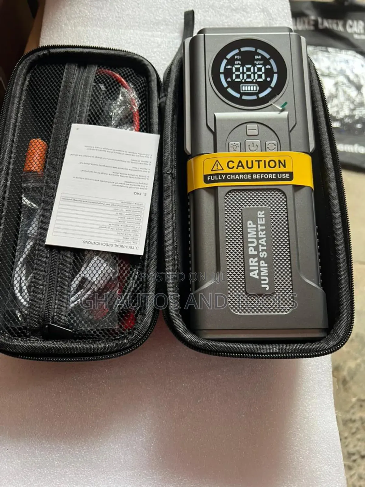 2in1 Car Jumpstart and Inflator