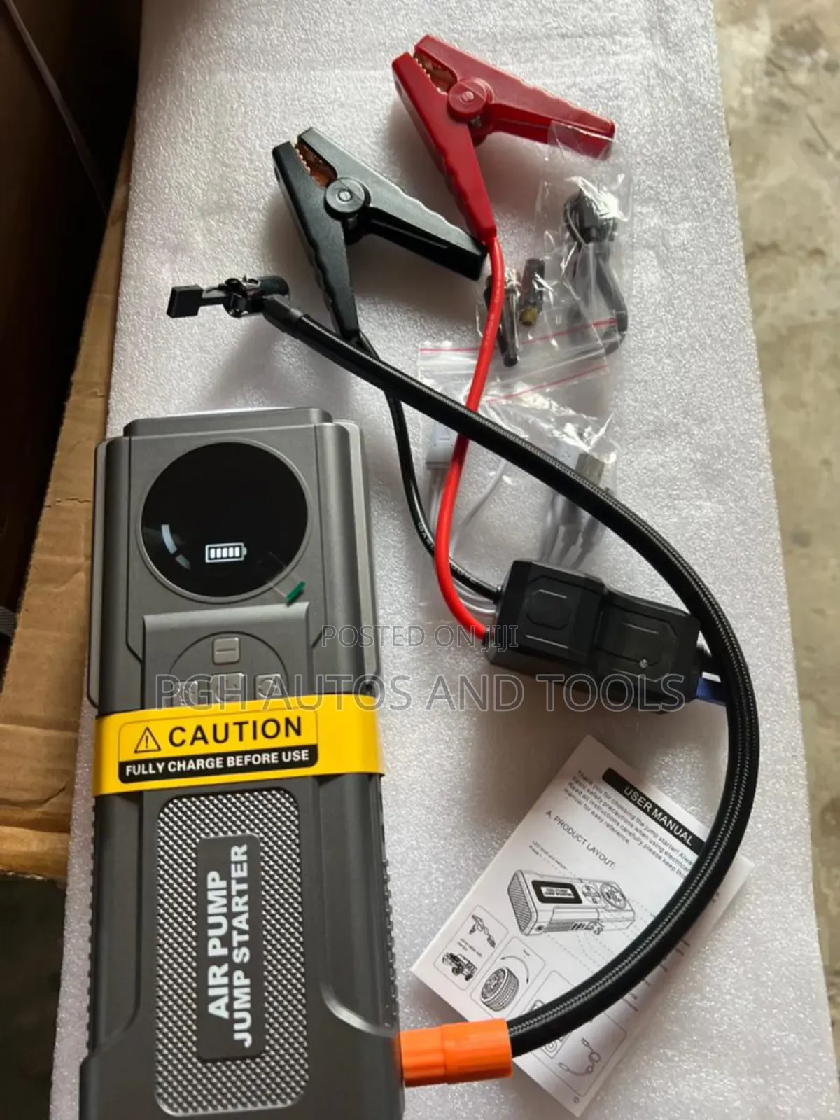 2in1 Car Jumpstart and Inflator