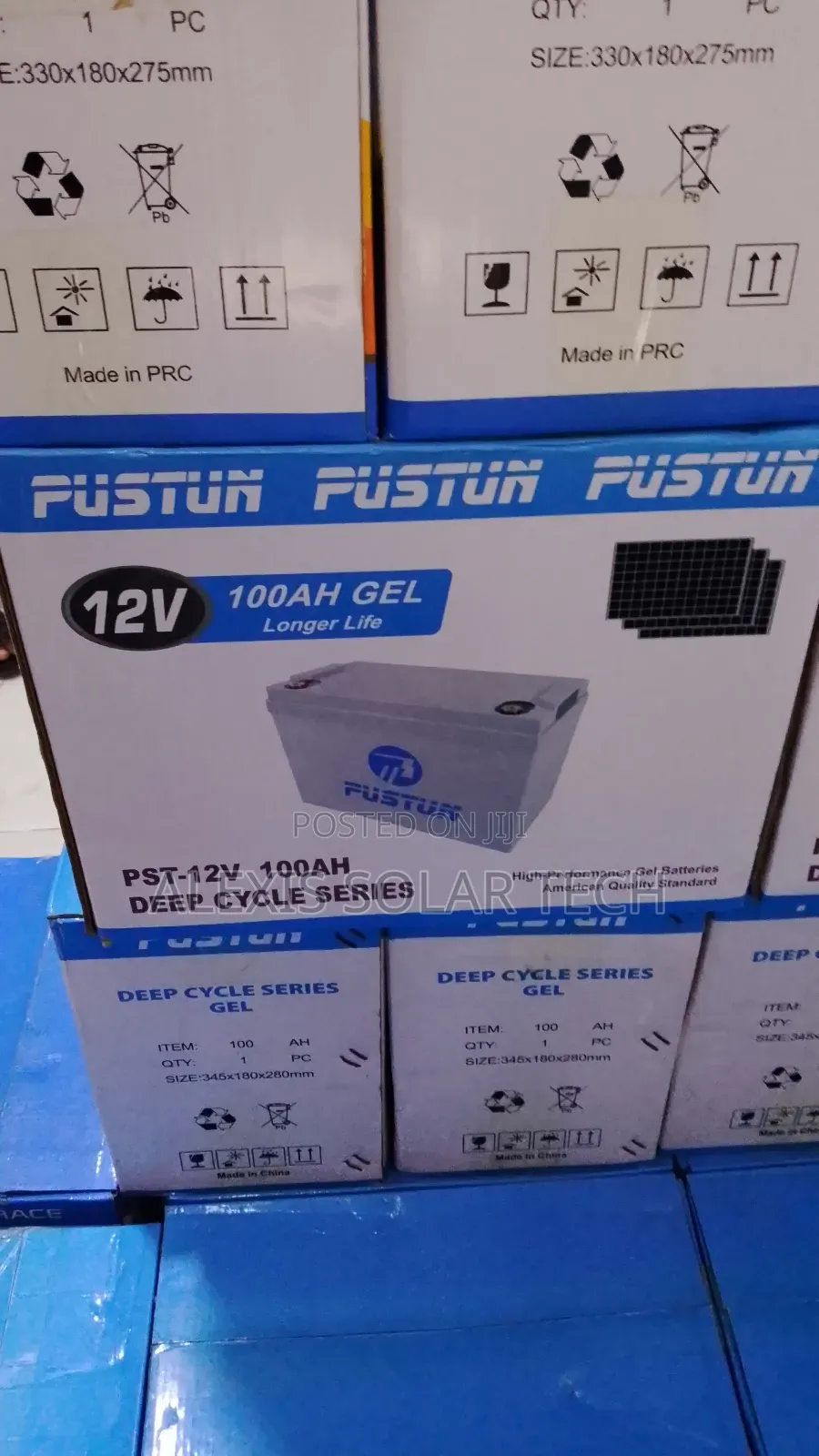 Fustun 100ah Solar Battery