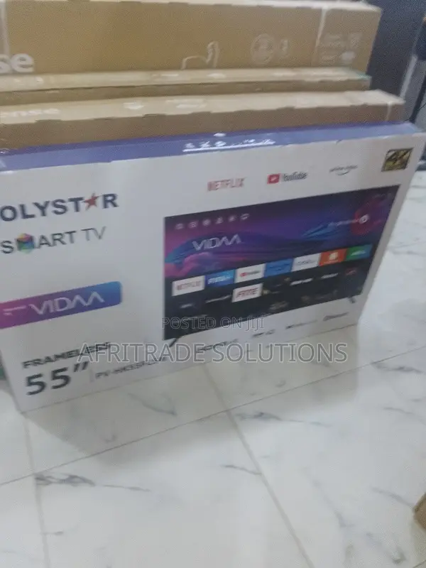 Polystar 55” Uhd Tv – Best Smart Tv for Home Cinema