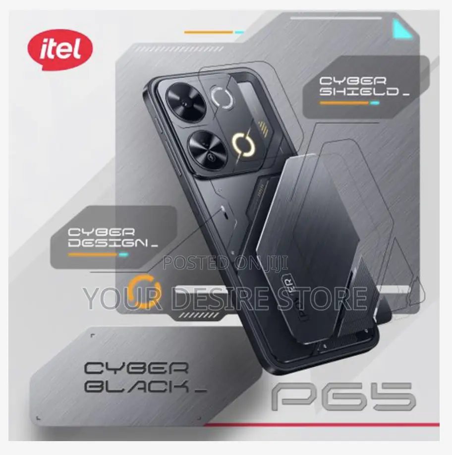 New Itel P65 128 GB Black